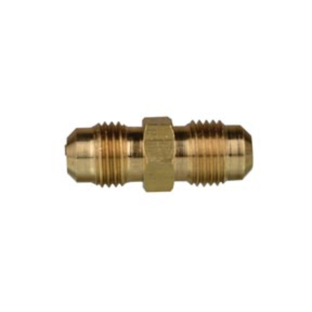 NIPLE UNION FLARE 5/16" X 5/16" (8 X 8mm) PARA GAS (LIGERA)