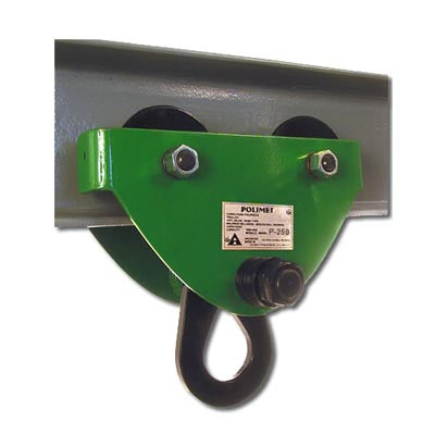 TROLE PARA MONORRIEL TRABAJO LIGERO 250kg PPOLIMET