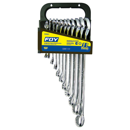 LLAVES (JUEGO 11PZ) COMBINADAS STD 140460