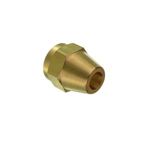 TUERCA CONICA FLARE 1/4" (6mm) PARA GAS IUSA