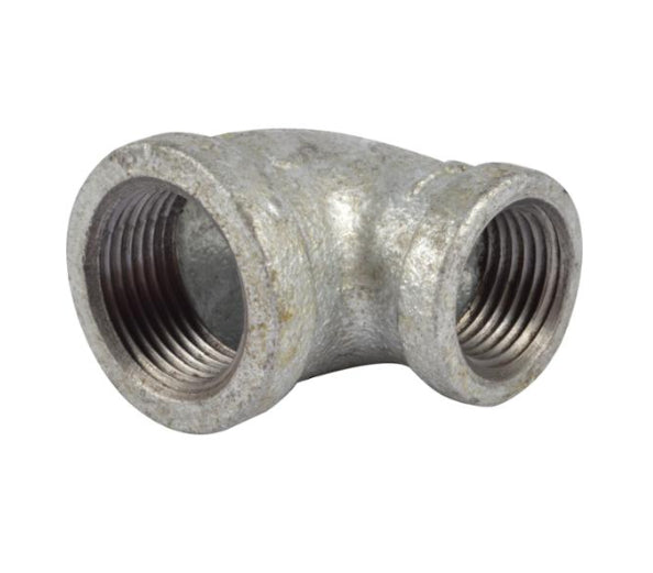 CODO REDUCCION GALVANIZADO 3/4" A 1/2" (19 A 13mm)