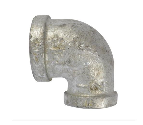 CODO REDUCCION GALVANIZADO 1" A 3/4" (25 A 19mm )