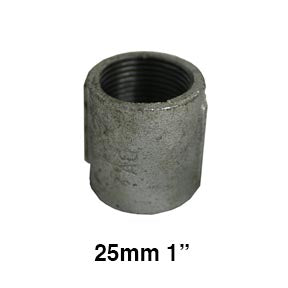 COPLE LISO GALVANIZADO 1" (25mm)