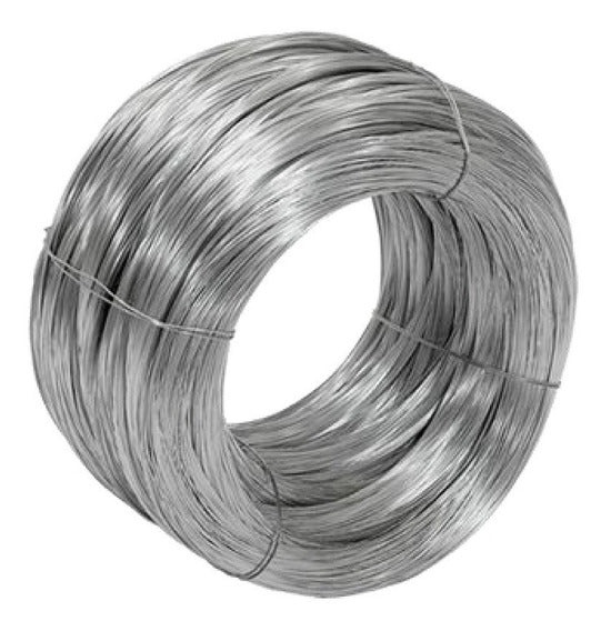ALAMBRE GALVANIZADO ROLLO CAL. 20 1Kg (APROX 230M)