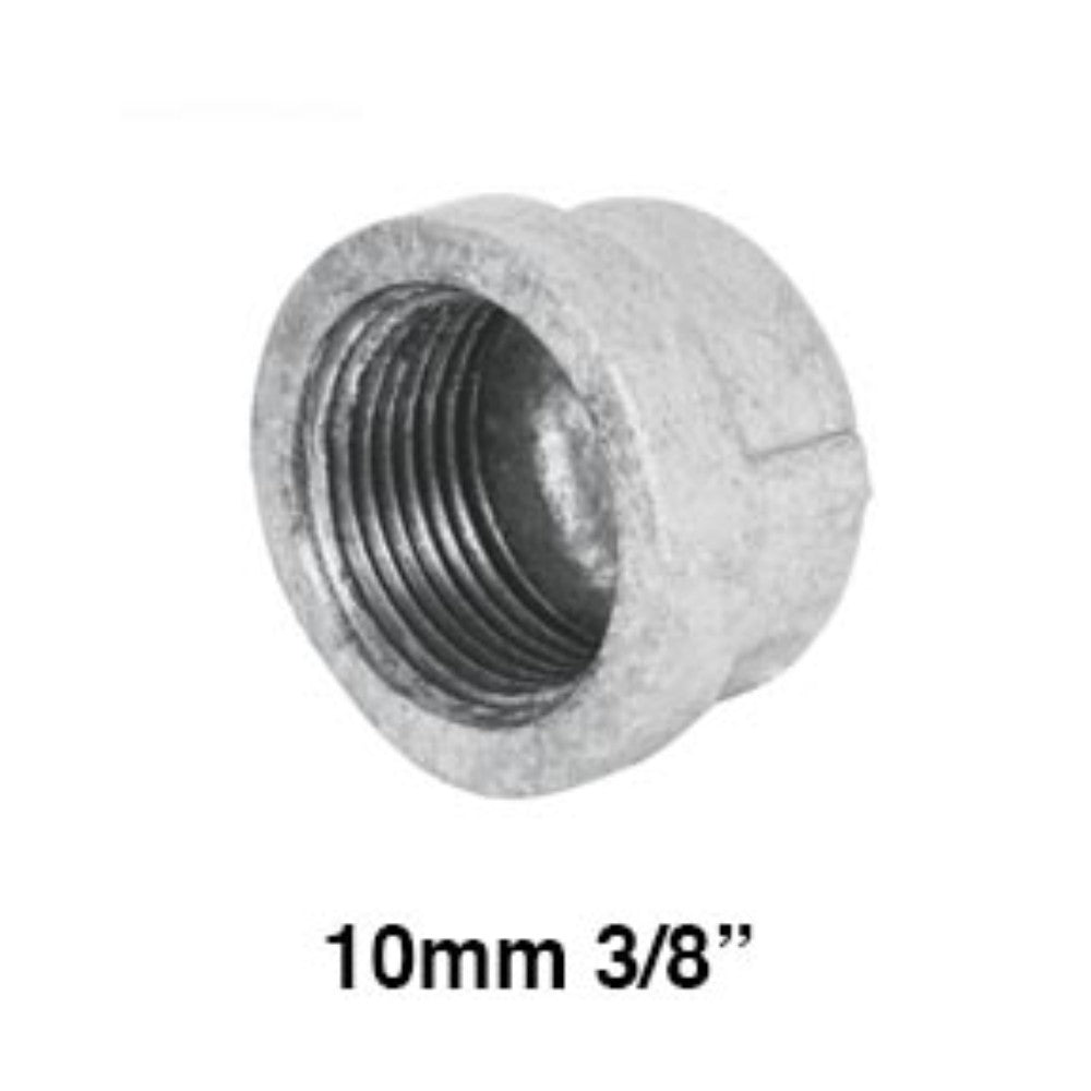 TAPON CACHUCHA GALVANIZADO 3/8" (10mm)