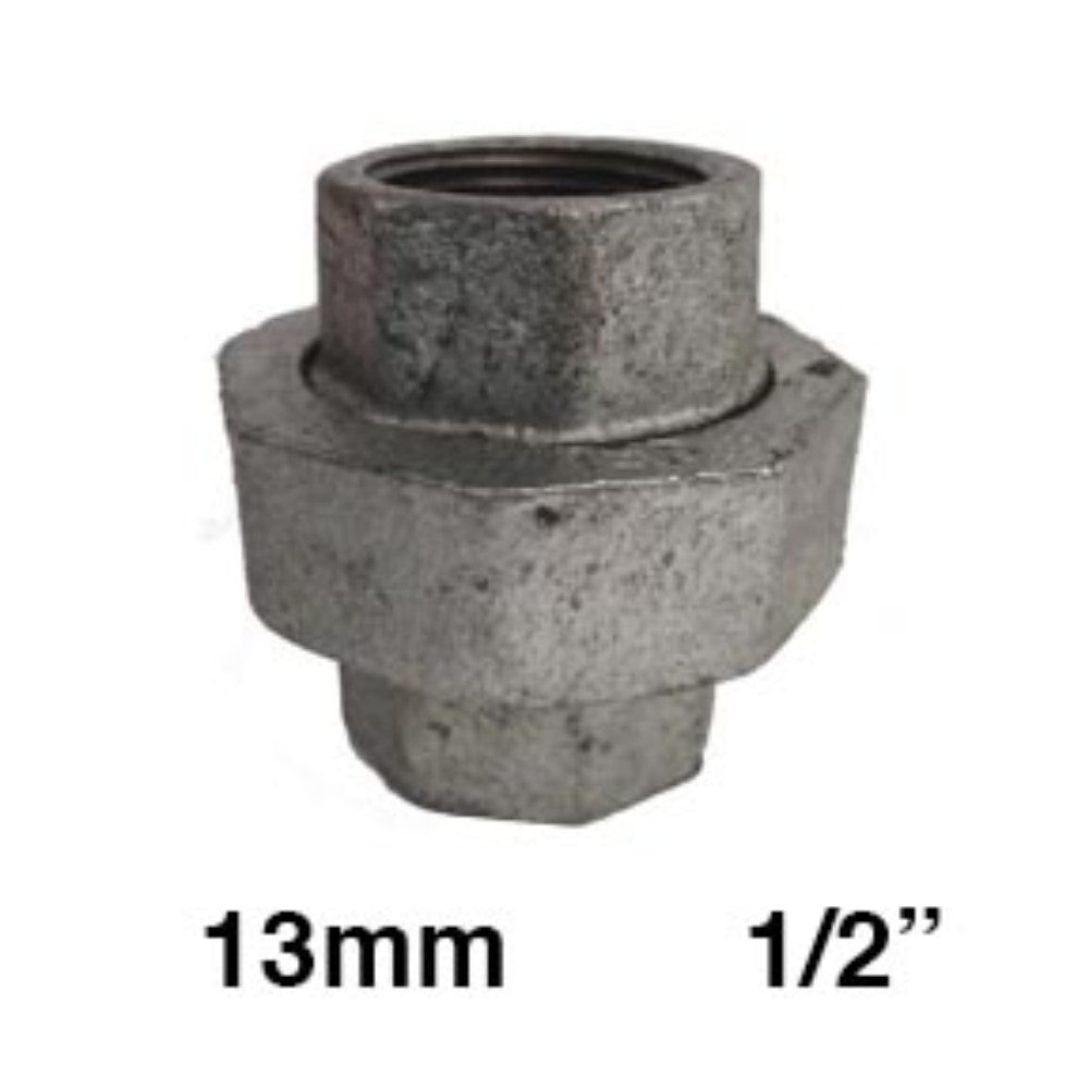 TUERCA UNION GALVANIZADA ASTO DE BRONCE 1/2" (13mm)