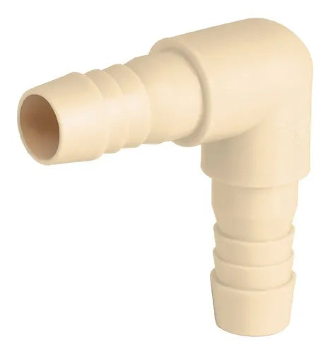 CODO DE INSERCION 90° X 1-1/2" (38.1mm) PLASTICO
