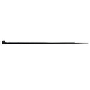 CINTILLA CINCHO SUJETACABLE NEGRO 8" X 3.6mm (100 PZAS) Z-51242