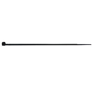 CINTILLA CINCHO SUJETACABLE NEGRO 8" X 3.6mm (100 PZAS) Z-51242