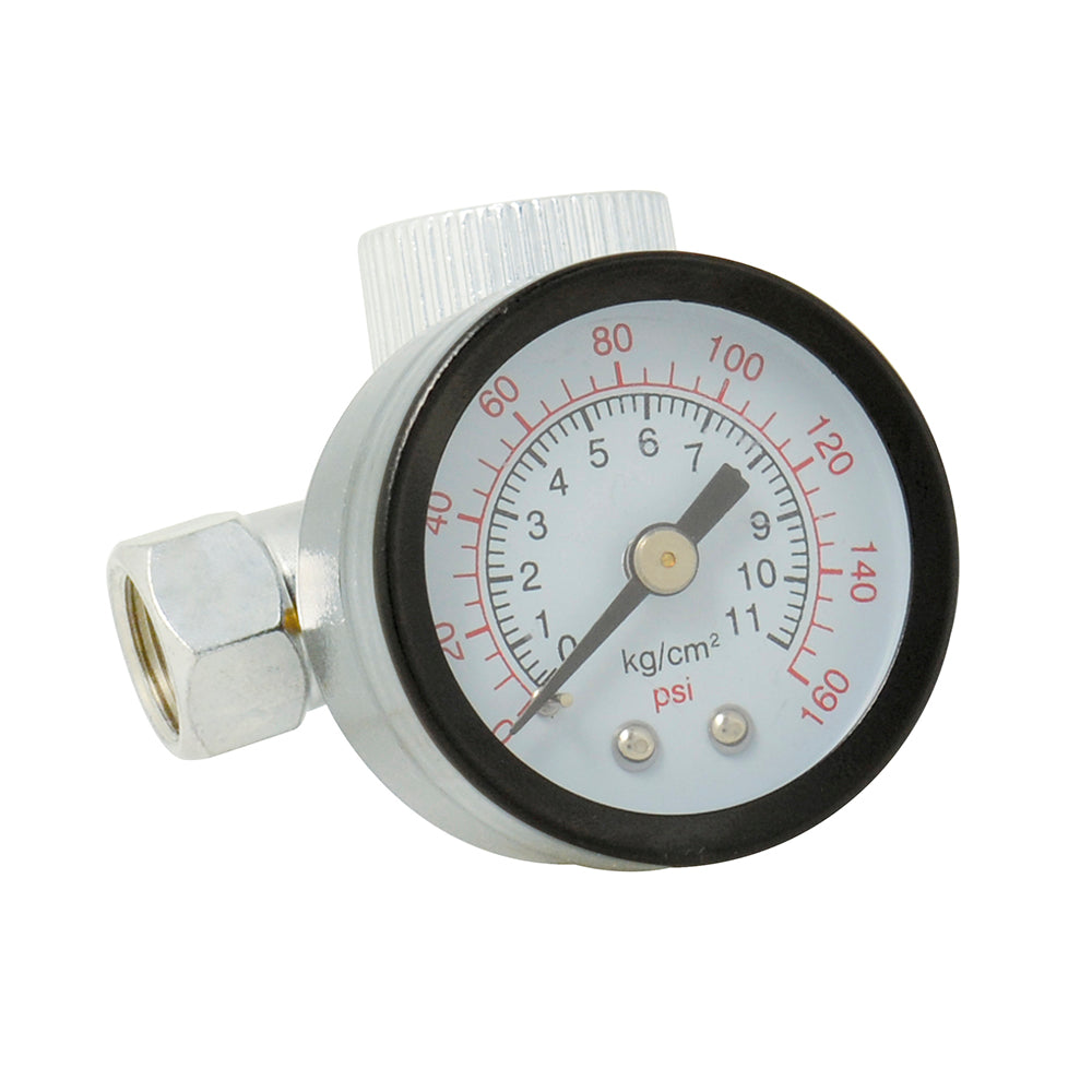 REGULADOR DE AIRE CON MANOMETRO 1/4" NPT 160 PSI SURTEK 108101