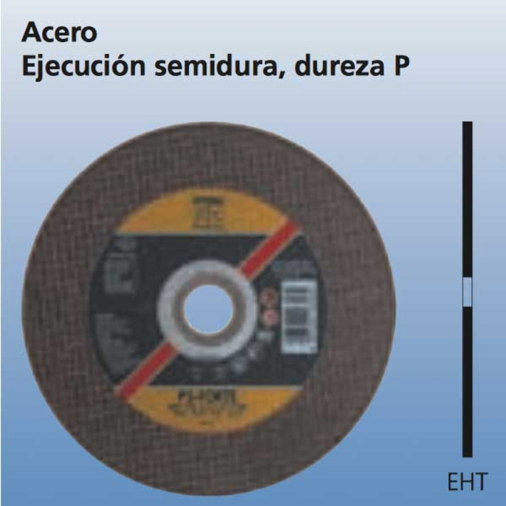 DISCO CORTE METAL 4-1/2 X 1mm X 7/8 PFERD 560242