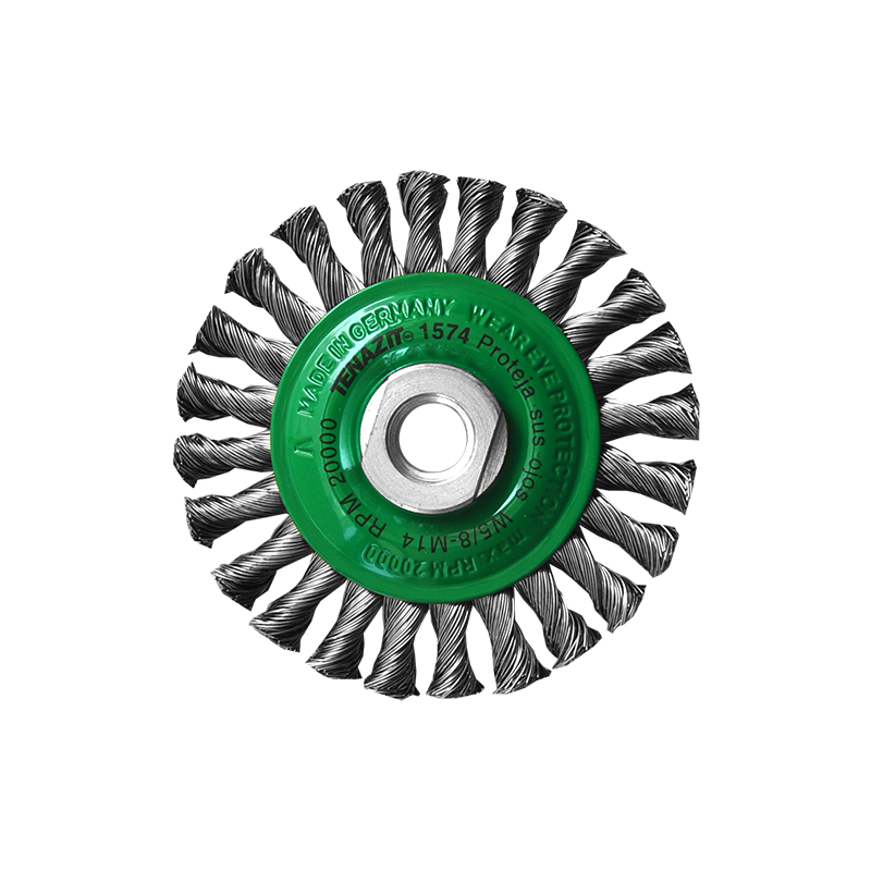 CEPILLO CIRCULAR TRENZADO ACERO 4"  MULTI-ROSCA AUSTROMEX 1574