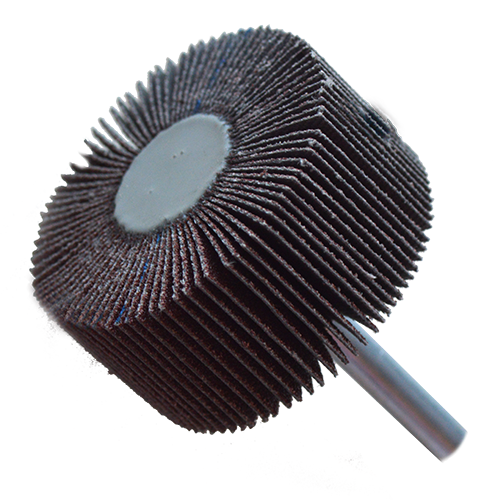 RUEDA FLAP LIJA 2" X 1"  VASTAGO 1/4 GRANO 80 CHIP-CUT AUSTROMEX 2616