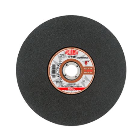 DISCO PRUEBA METALOGRAFIA 8'' X 1/16 X 1-1/4 AUSTROMEX 498
