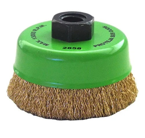 CEPILLO COPA ONDULADO LATONADO 3" MULTI-ROCSA (CARDA) AUSTROMEX 2858