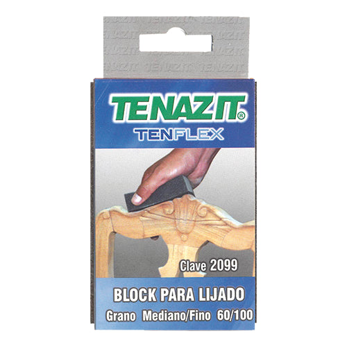 BLOCK P/ LIJADO 4 X 2-3/4 X 1" GRANO 60 Y 100 (MEDIANO Y FINO) TENAZIT AUSTROMEX 2099