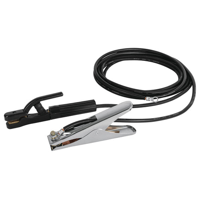 CABLES PARA SOLDAR 7mts (3 + 4) JUEGO CON PINZAS Y TERMINALES  CBSOL002