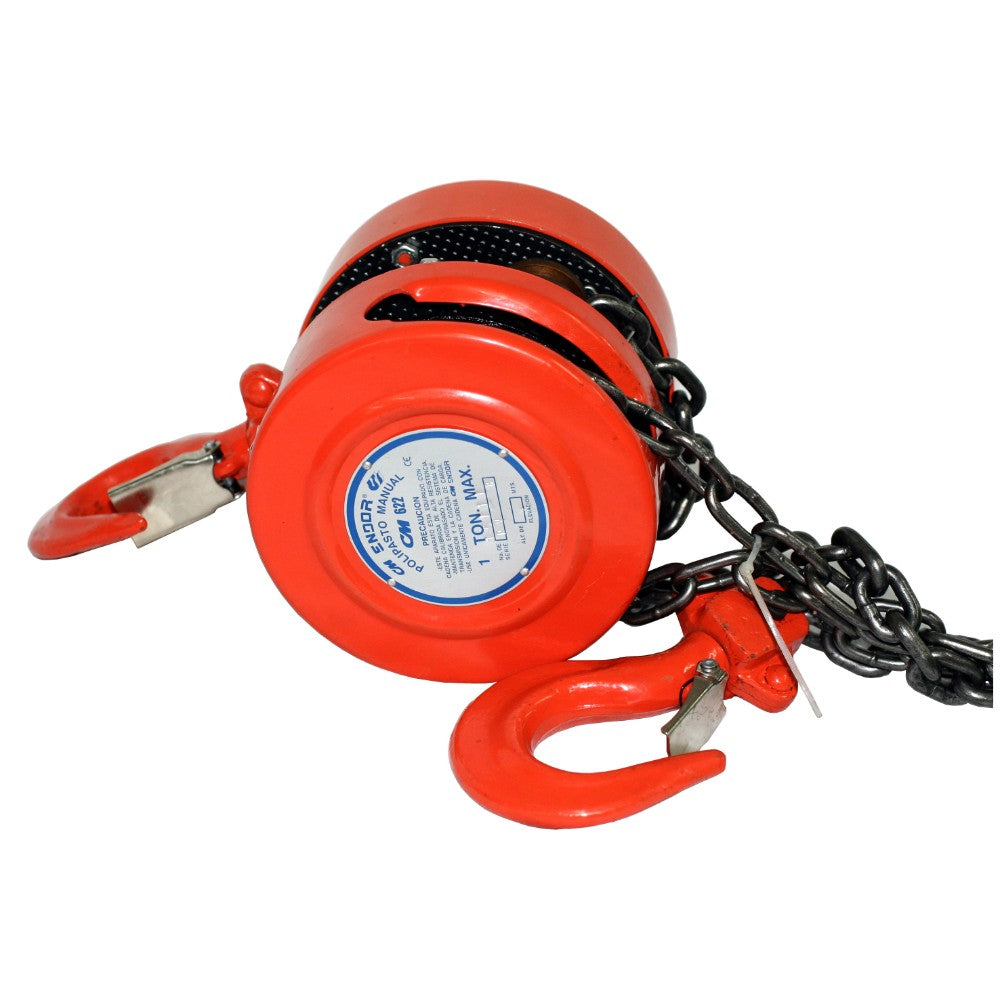 POLIPASTO MANUAL 2,000KG 6MTS CM622