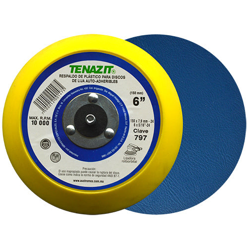 RESPALDO P/ DISCO DE PEGAMENTO 6'' X 5/16 AUSTROMEX 797