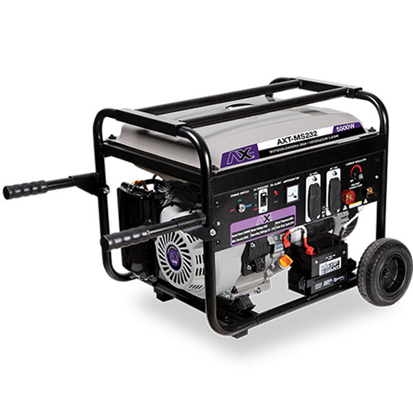MOTOSOLDADORA A GASOLINA 25lts CD 110V 14Hp 200Amp 5500W AXT-MS232