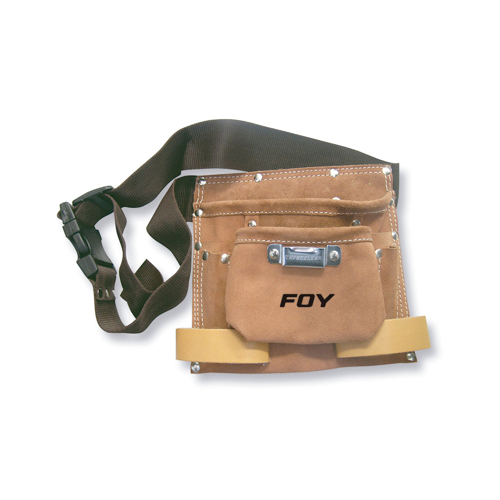 PORTAHERRAMIENTAS CUERO CON CINTO 4 COMPARTIMIENTOS FOY 143213