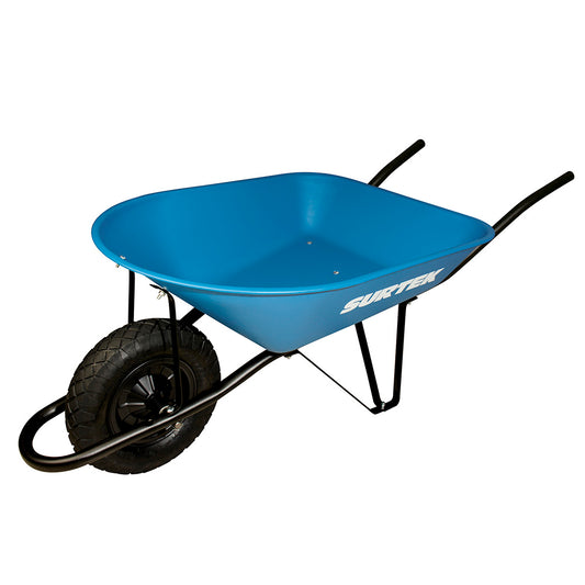 CARRETILLA AZUL SURTEK 80 LTS LLANTA (SOLIDA) CAT50S