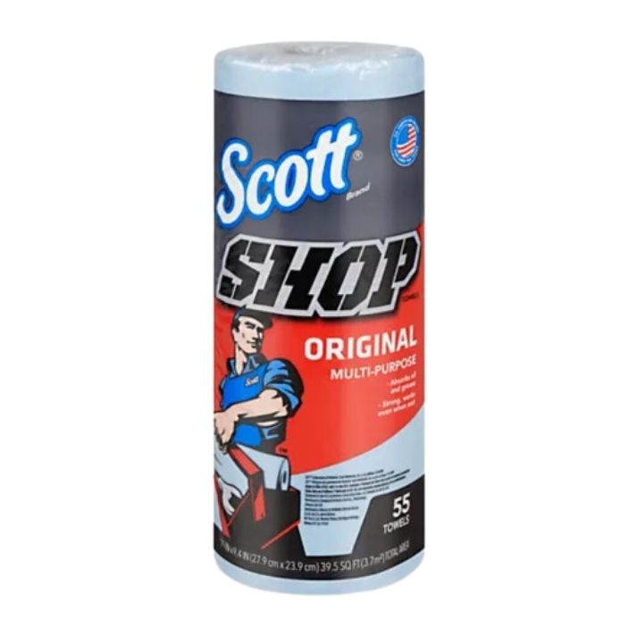 TOALLA DE TALLER (AZUL) 4 M2 SHOP SCOTT TOWEL (ROLLO) 01501
