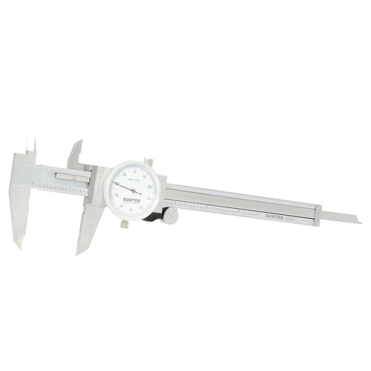 CALIBRADOR PIE DE REY DE CARATULA 0-6" SURTEK 122202