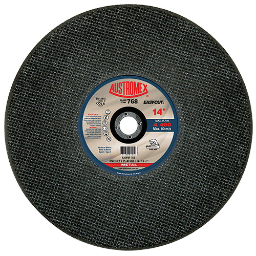 DISCO CORTE METAL 14" X 1/8 X 1" (P/ CORTADORA) AUSTROMEX 768