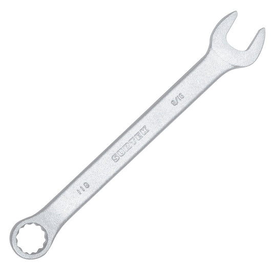 LLAVE COMBINADA SATINADA 12 PUNTAS 9/16" SURTEK 118 (M-A)