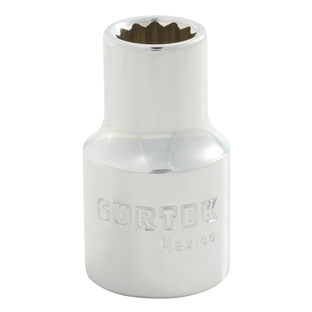 DADO 1/2" METRICO 12 PUNTAS 13MM SURTEK F5813M