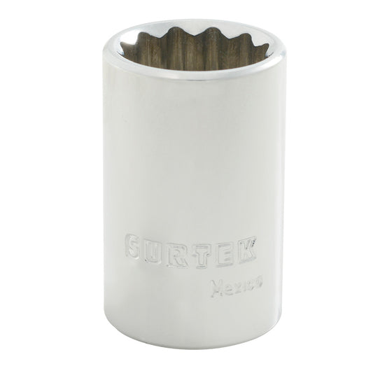DADO 1/2" METRICO 12 PUNTAS 18MM SURTEK F5818M
