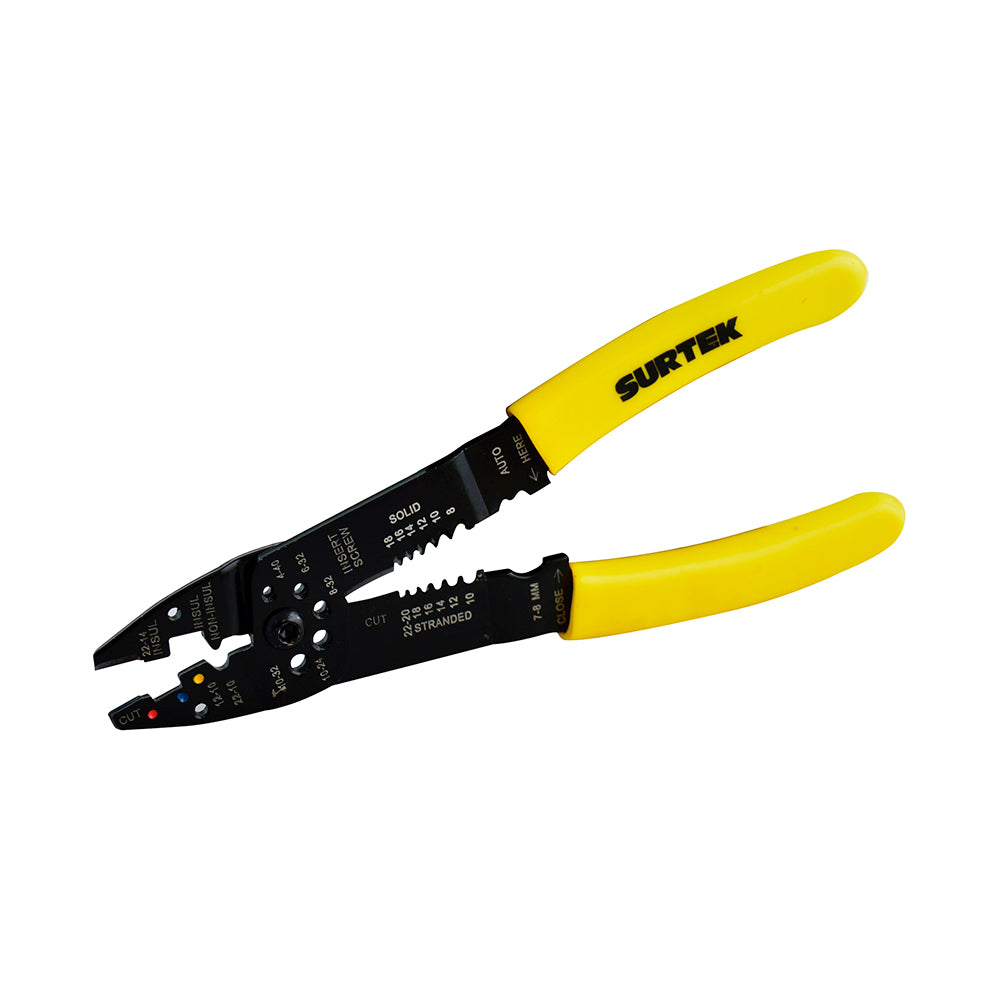 PINZA PELACABLE 10-24AWG 9" SURTEK PLC9