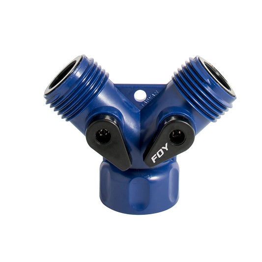 ADAPTADOR "Y" PARA MANGUERA PLASTICO (USO REGULAR) FOY VALY01P