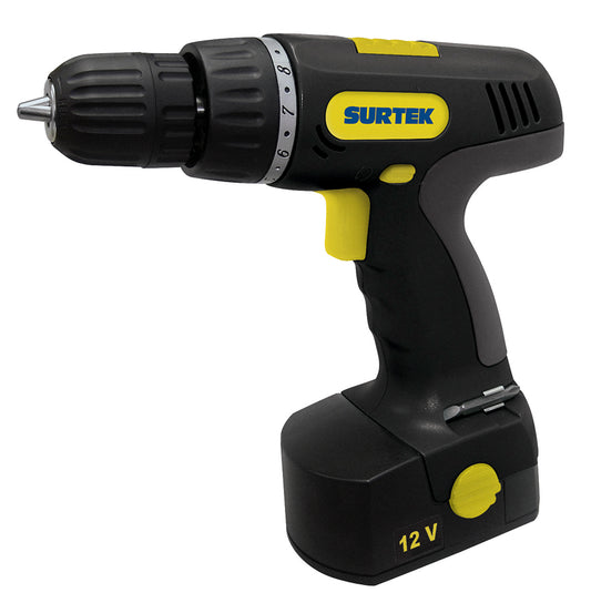 DESTORNILLADOR TALADRO RECARGABLE 3/8" 12V SURTEK AR412