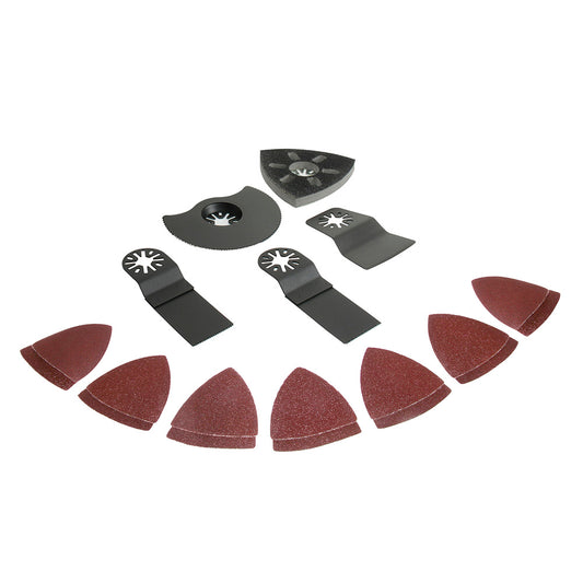 ACCESORIOS PARA HERRAMIENTA MULTIPROPOSITO (JUEGO 19 PZ) MH600 KMH600