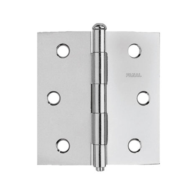 BISAGRA LIGERA FANAL  3" PERNO SUELTO CABEZA MEDIA BOLA ACERO PULIDO