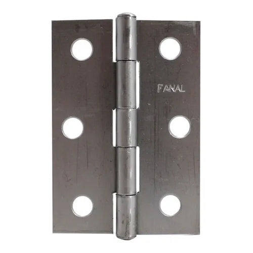 BISAGRA PERNO REMACHADO 3" X 2" ACERO PULIDO FERKY BA3-A
