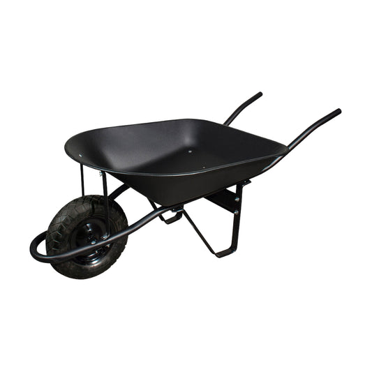 CARRETILLA NEGRA BASTIDOR TUB. HERRAJE TIPO AMERICANO 5.5 PIES (REFORZADA) FOY CAF554