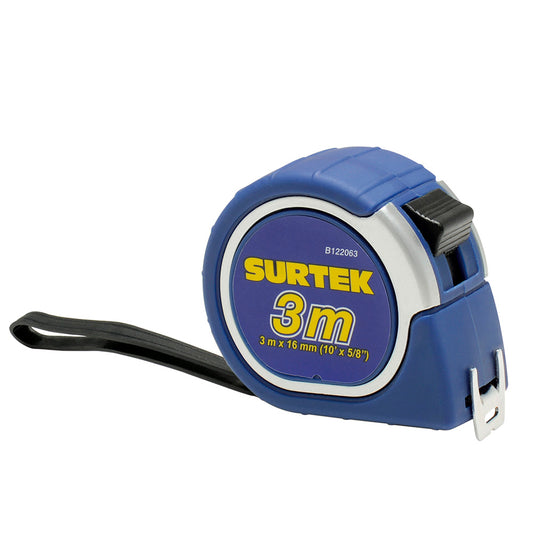 FLEXOMETRO SOFT GRIP 3mts X 5/8" SURTEK B122063
