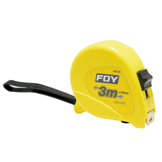 FLEXOMETRO 3MTS X 1/2" AMARILLO FOY 142123