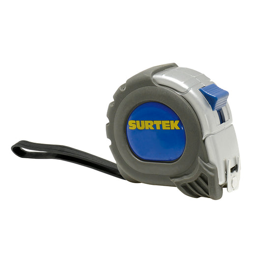FLEXOMETRO ANTI-IMPACTO SILVER 5mts X 1" SURTEK B122086