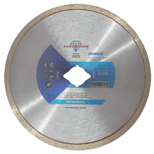 DISCO DIAMANTE RIN CONTINUO 7" X 7/8" (MARMOL Y CONCRETO) EASYCUT AUSTROMEX 1503