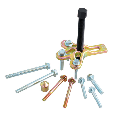 EXTRACTOR AUTOMOTRIZ TIPO "PATA DE GALLO" O "DE VOLANTE" 13 PIEZAS SURTEK 107236