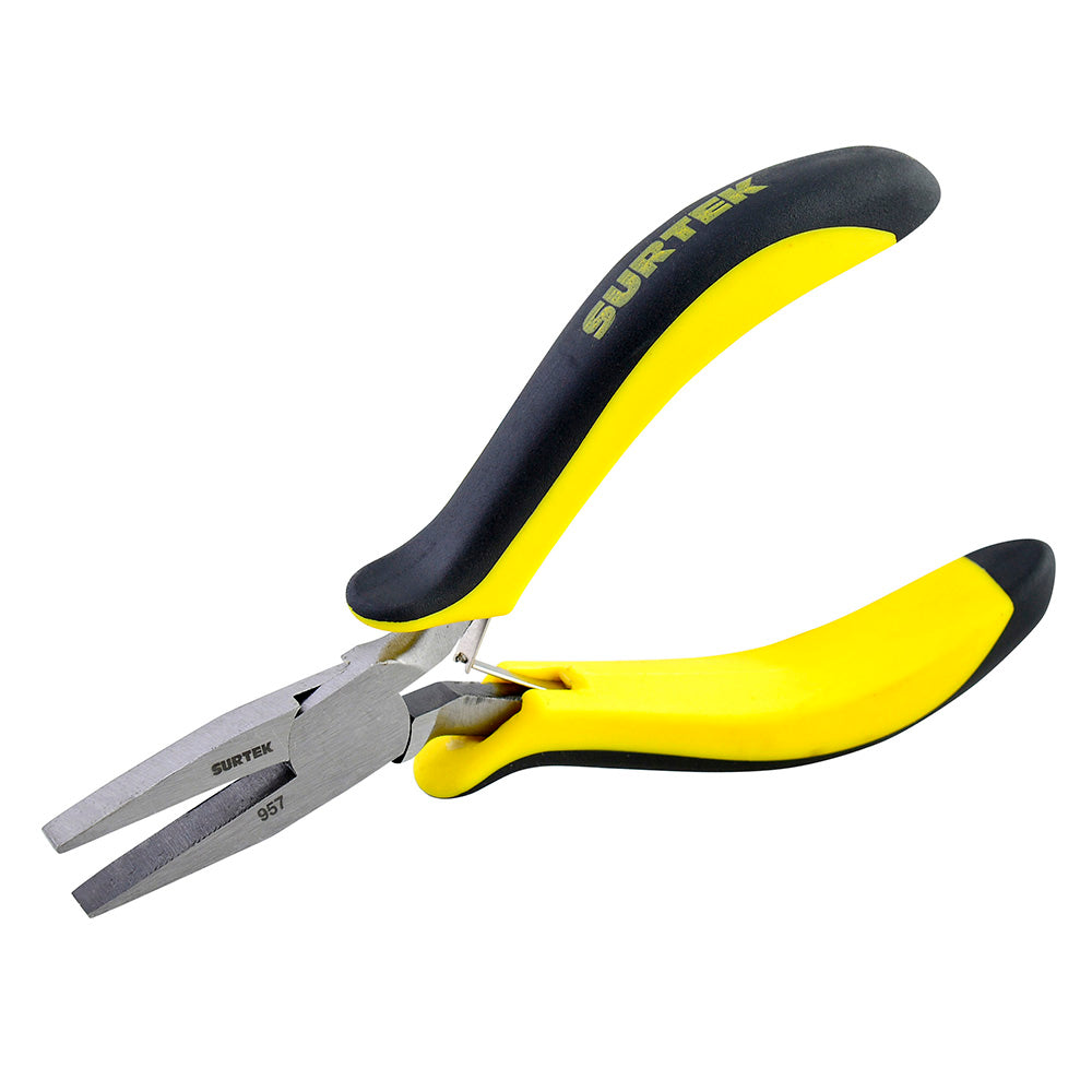 PINZA (MINI) PUNTA PLANA 4-3/4" SURTEK 957
