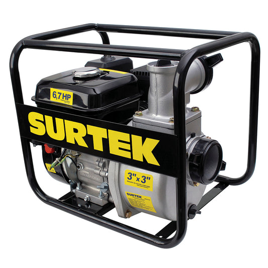 MOTOBOMBA A GASOLINA 3" X 3" 6.7HP 200CC SURTEK MG533A