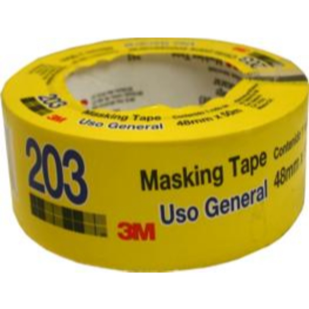 CINTA PARA CUBRIR (MASKING) 18mm X 50m (3/4) 3M 203