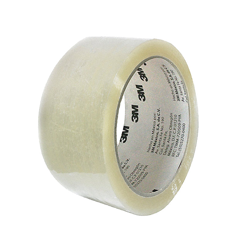 CINTA PARA EMPAQUE TRANSPARENTE 48mm X 100m (2'') 3M 365T