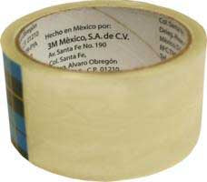 CINTA PARA EMPAQUE TRANSPARENTE 48mm X 150m (2'') 3M 365T