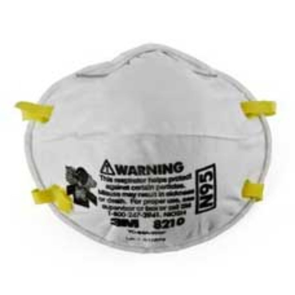 RESPIRADOR MASCARILLA PARA PARTICULAS 3M (EFICIENCIA 95%) 8210 N95 (70070892446)